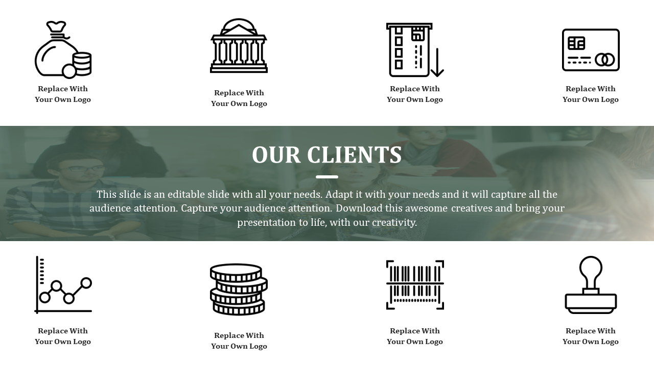 investment banking presentation template-Our Clients